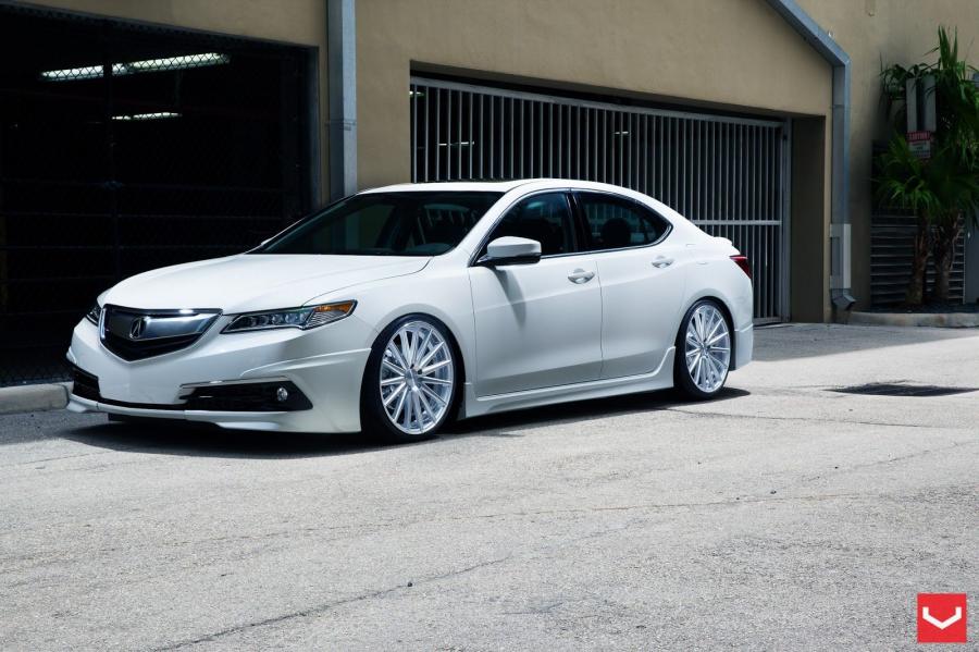  Acura TLX by Pembroke Pines on Vossen Wheels 2014 года  (фото 5 из 9)